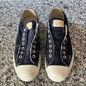 Converse All Star Navy Blue Slip-On Sneakers